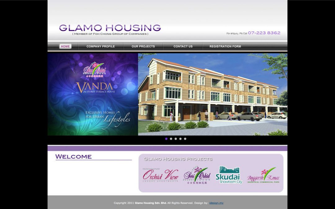 Glamo Housing 发展商网站