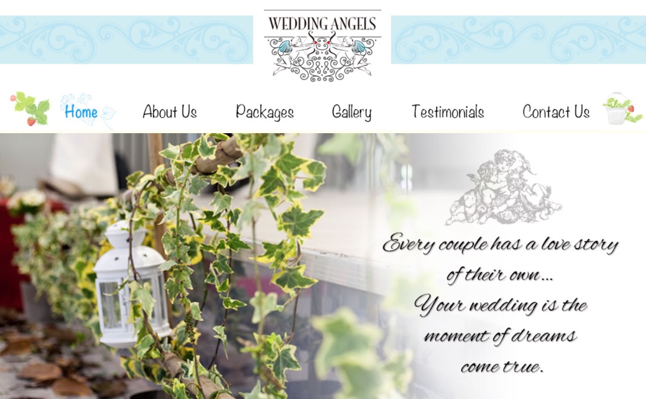 WEDDING ANGELS 网站